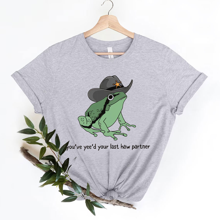 Cowboy Frog Meme T-shirt, Saddle Up Cowboy Frog shirt