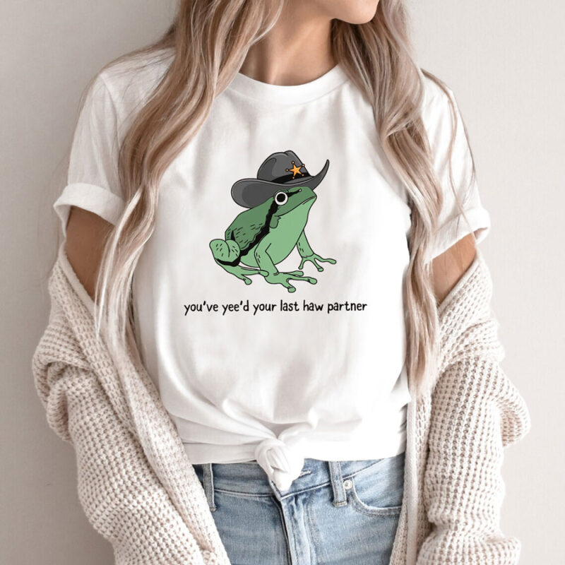 Cowboy Frog Meme T-shirt, Saddle Up Cowboy Frog shirt